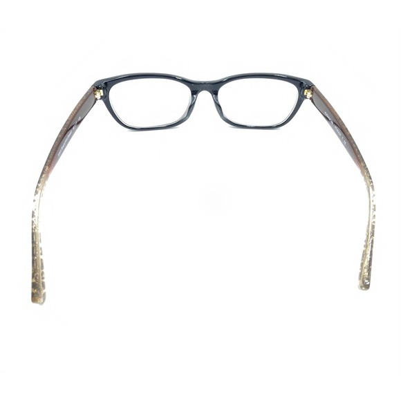 Coach HC 6082F 5353 Black Wild Beast Brown Glitter Eyeglasses Frames 53-17 135 - Picture 5 of 12